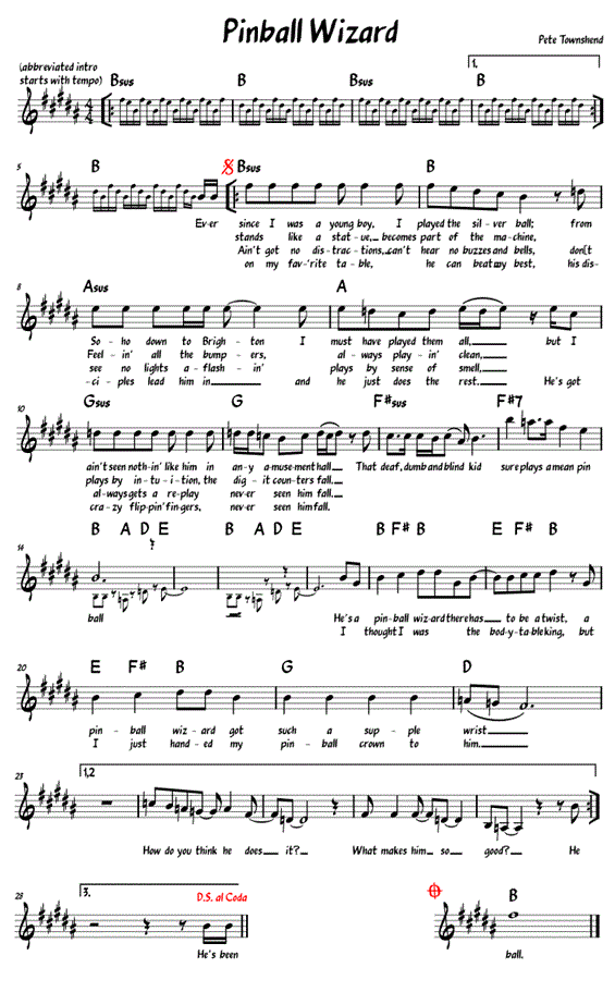 Sheet Music